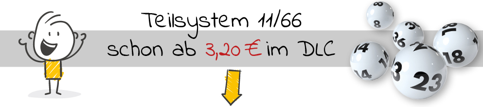 Das EuroMillions-Teilsystem 11/66