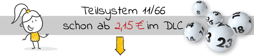 Das Eurojackpot-Teilsystem 11/66