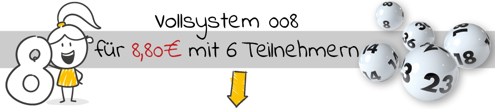 Vollsystem 008 - System Voll 6 aus 8